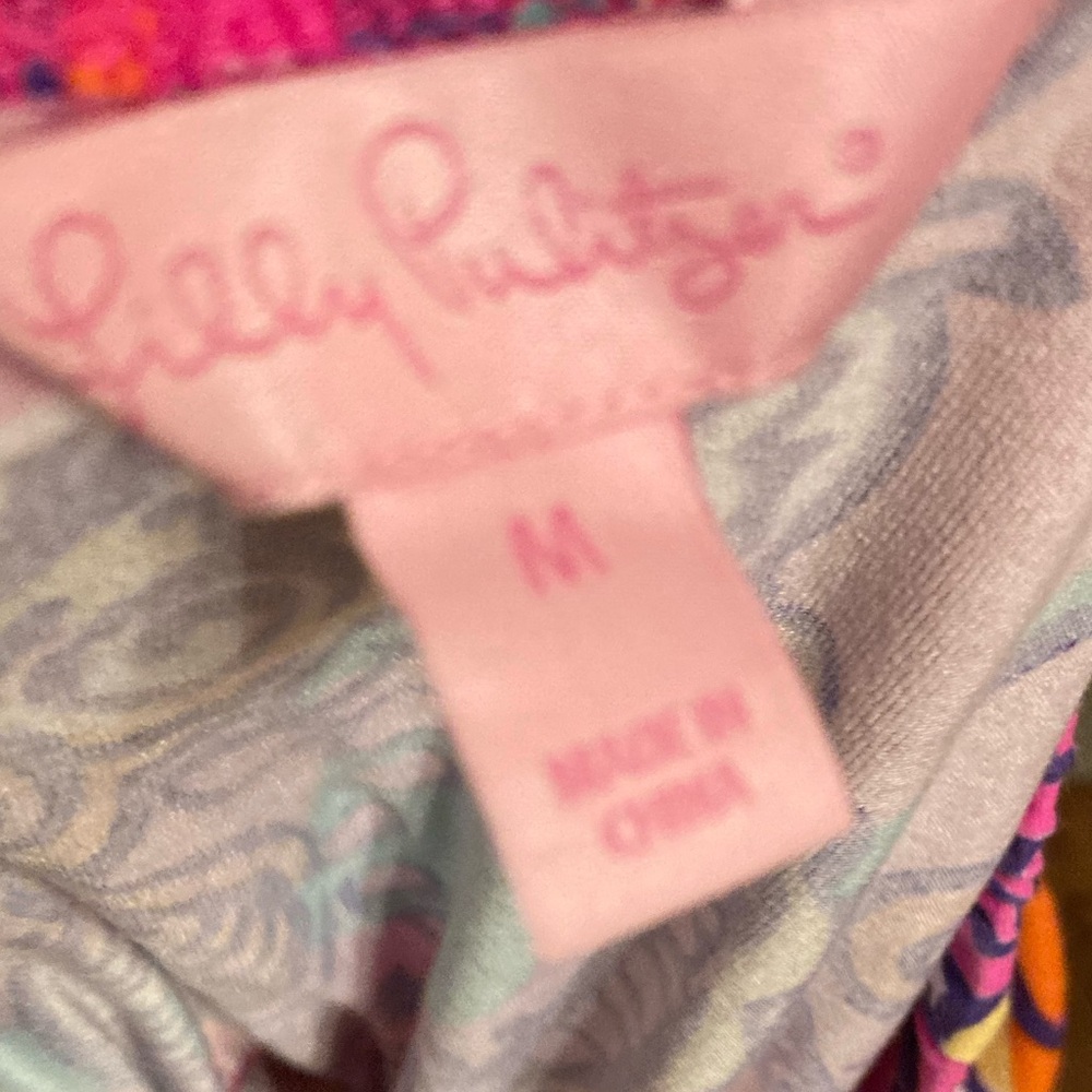 Lilly Pulitzer Atwood Strapless‎ Sea Be Seen Stretch Dress Women's S-Medium - Picture 12 of 12